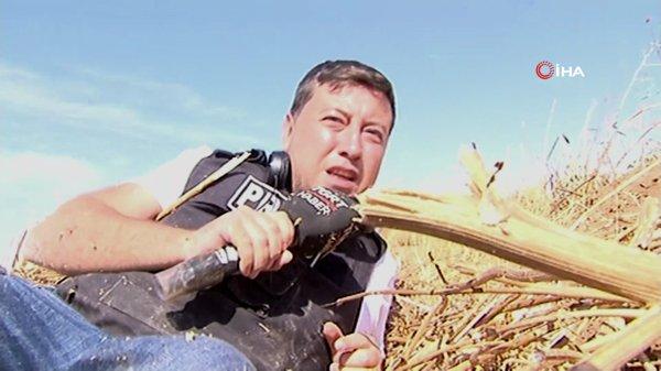 TGRT ekibinin YPG ateşi altında kaldığı anlar