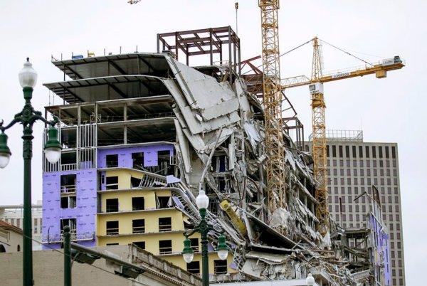 ABD'de kafe inşaatında çökme: 1 ölü