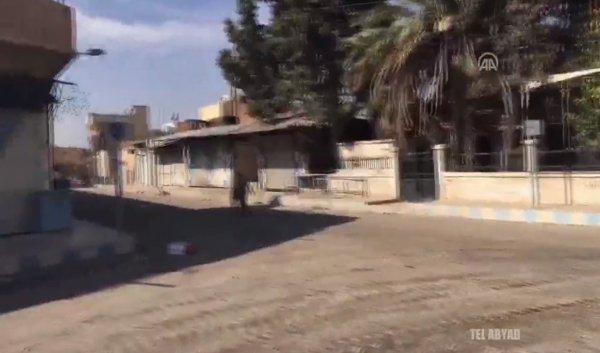 YPG'den temizlenen Tel Abyad'dan ilk görüntüler