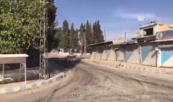 YPG'den temizlenen Tel Abyad'dan ilk görüntüler