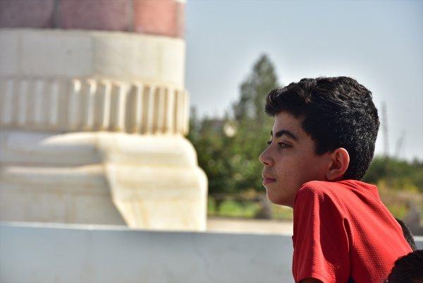 Elif Terim'in ailesinin evi Türk bayraklarıyla donatıldı