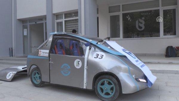 Isparta'da öğrencilerin yaptığı araç yenilendi