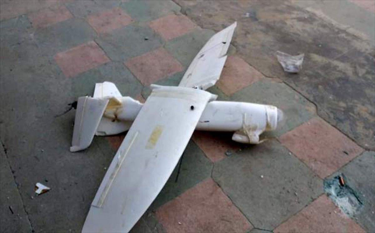 Resulayn'da YPG'ye ait İHA düşürüldü