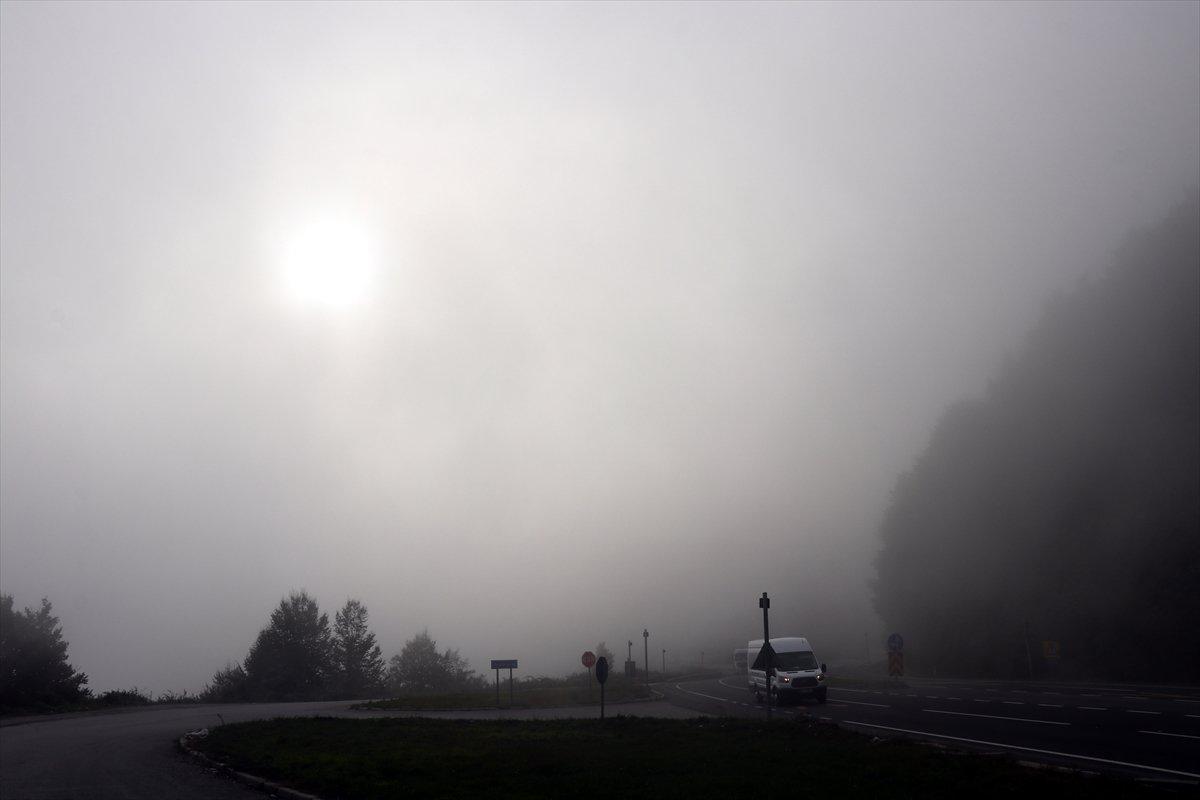 Bolu Dağı'ndan seyir zevki yüksek görüntüler