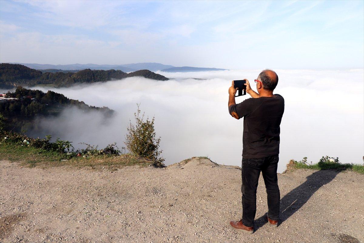 Bolu Dağı'ndan seyir zevki yüksek görüntüler