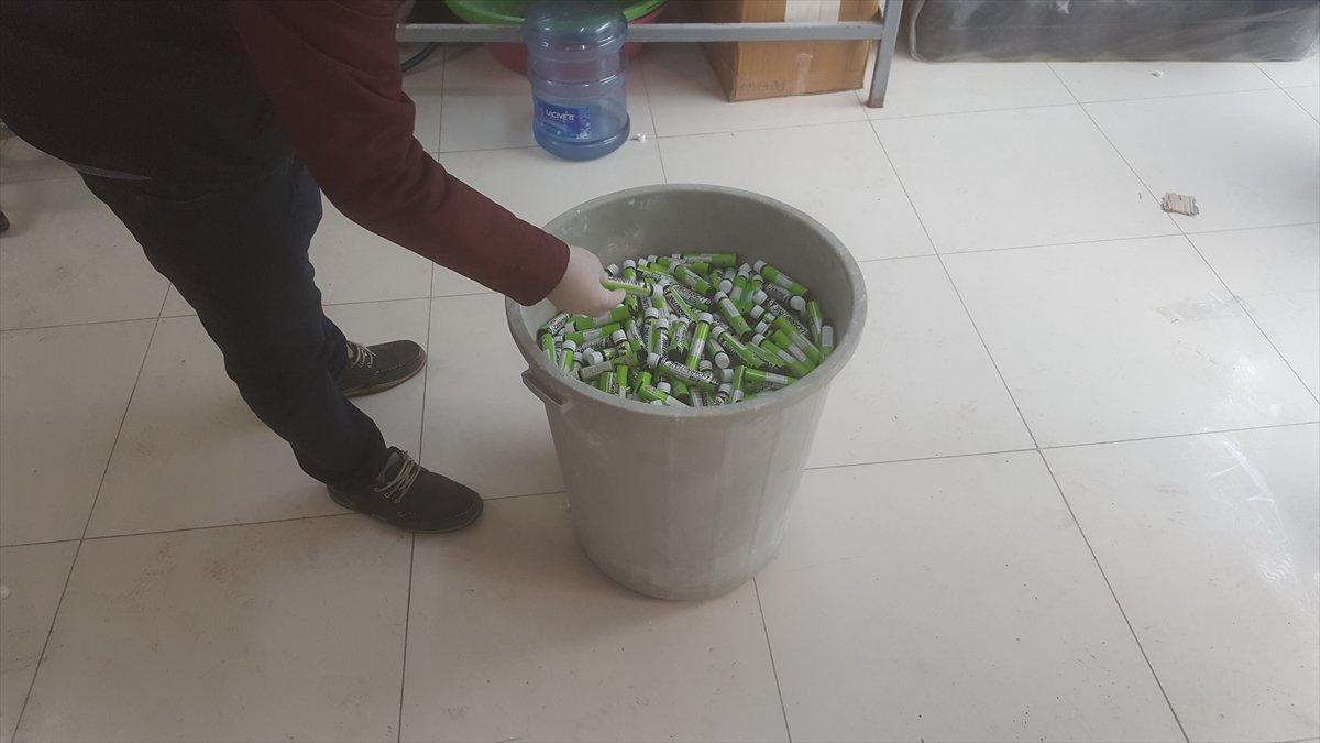 İstanbul'da sahte vücut geliştirme ürünü deposuna baskın