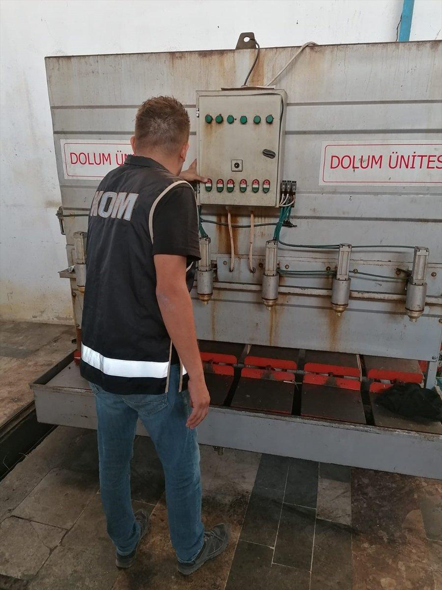 109 ton kaçak akaryakıt ele geçirildi