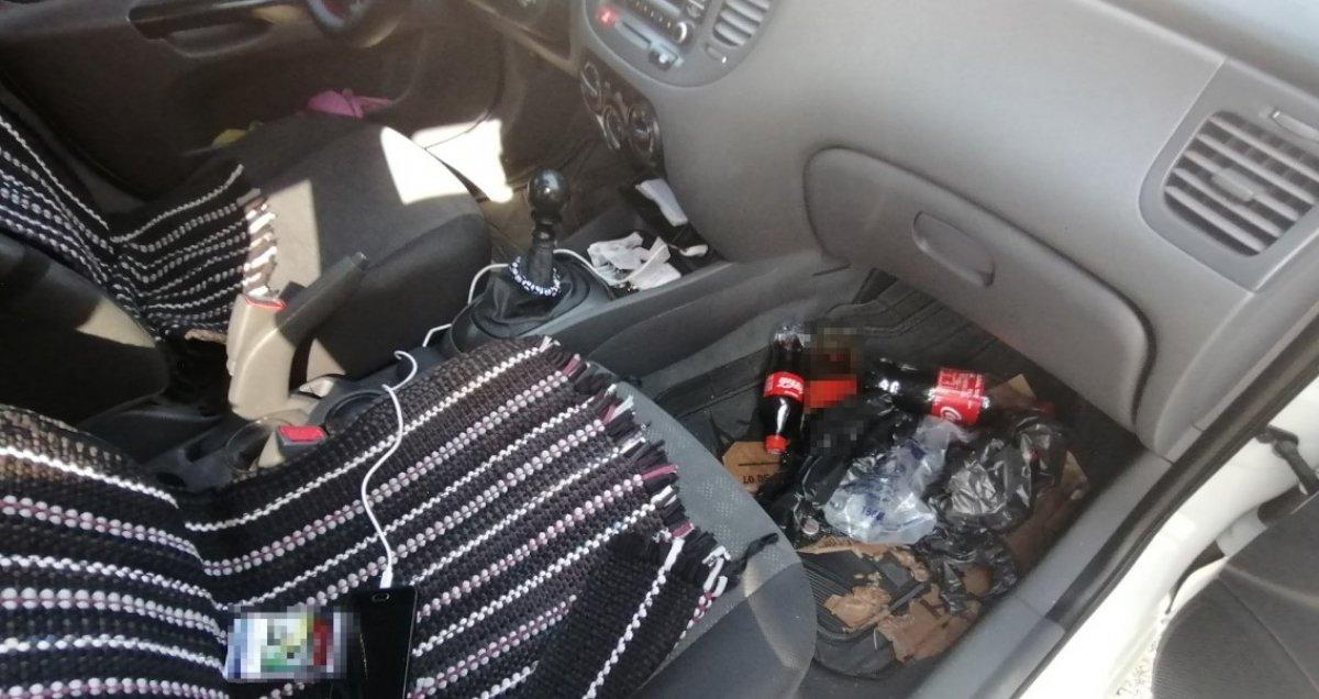 Alkollü sürücü makam aracına çarptı