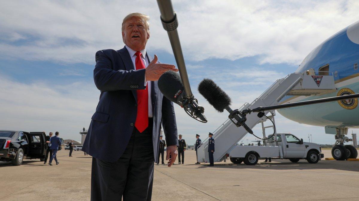 Trump: Erdoğan zeki bir lider, Türkiye'ye yaptırım yok