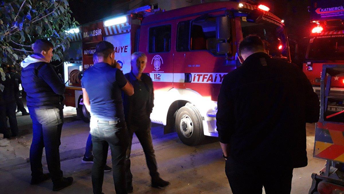 Balıkesir'deki yangında 2 yaşındaki çocuk öldü