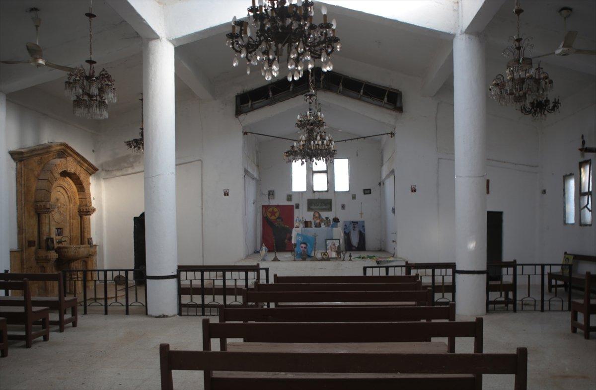 YPG'nin karargah kurduğu Ermeni kilisesi
