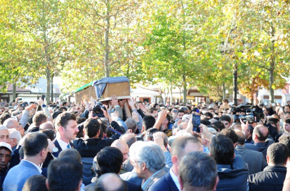 Usta Yazar Nuri Pakdil son yolculuğuna uğurlandı