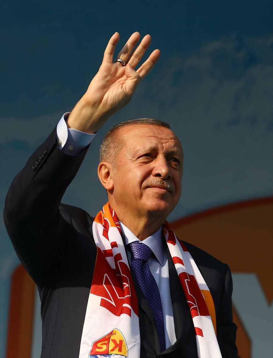 Erdoğan Kayseri Toplu Açılış Töreni'nde