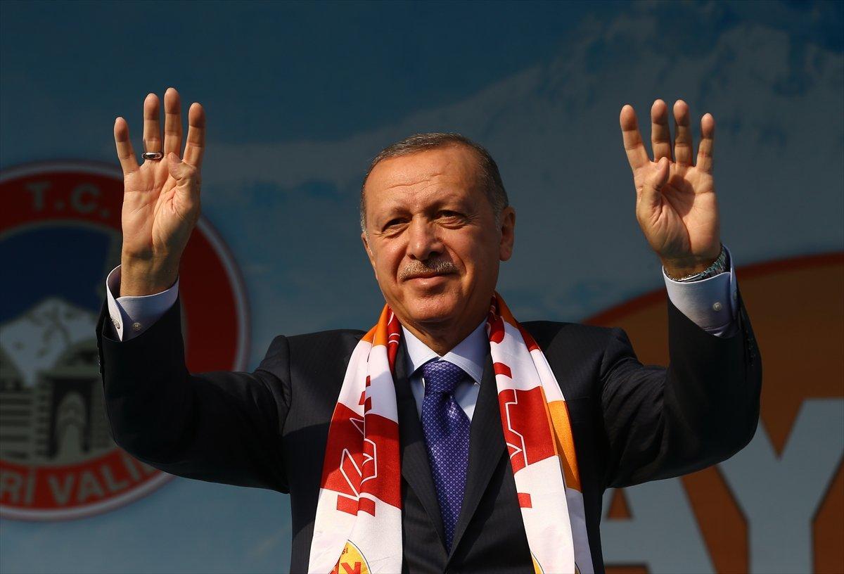 Erdoğan Kayseri Toplu Açılış Töreni'nde