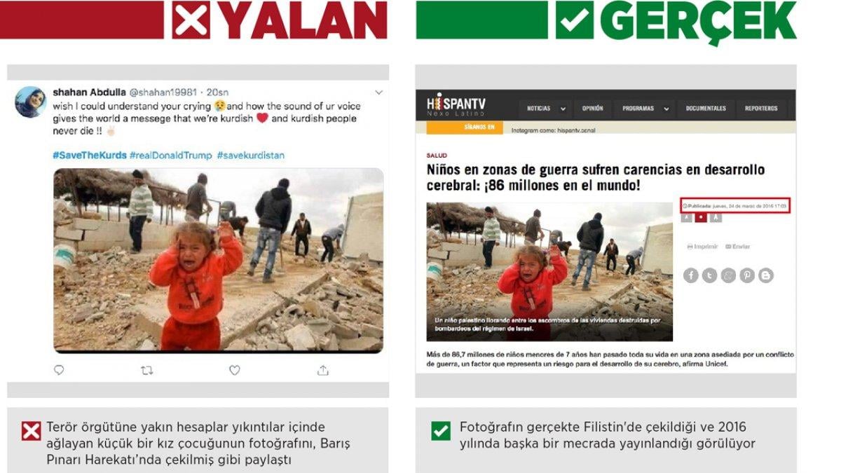 PKK/YPG'lilerin yalanları