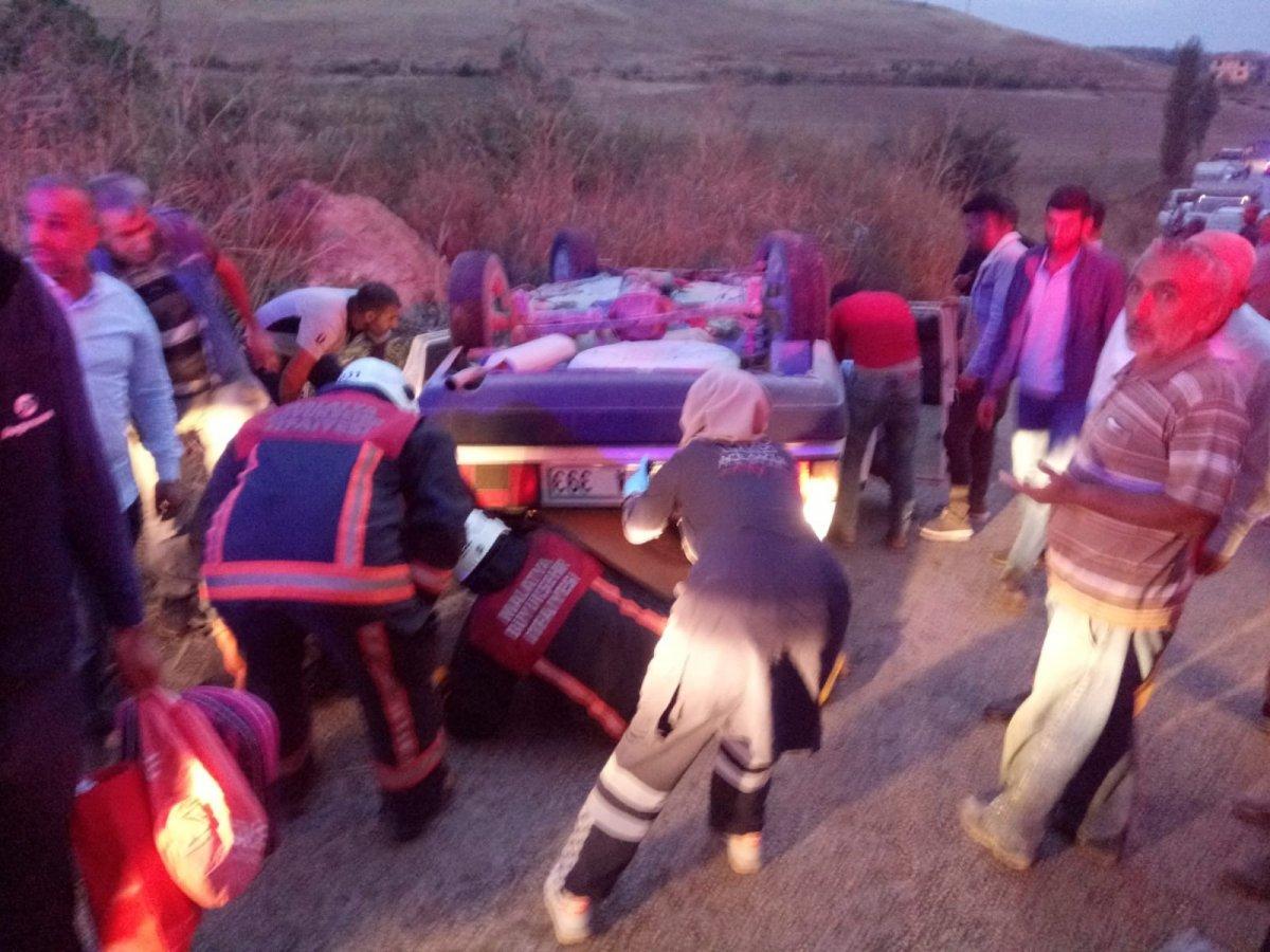 Malatya'daki trafik kazasında 7 kişi yaralandı