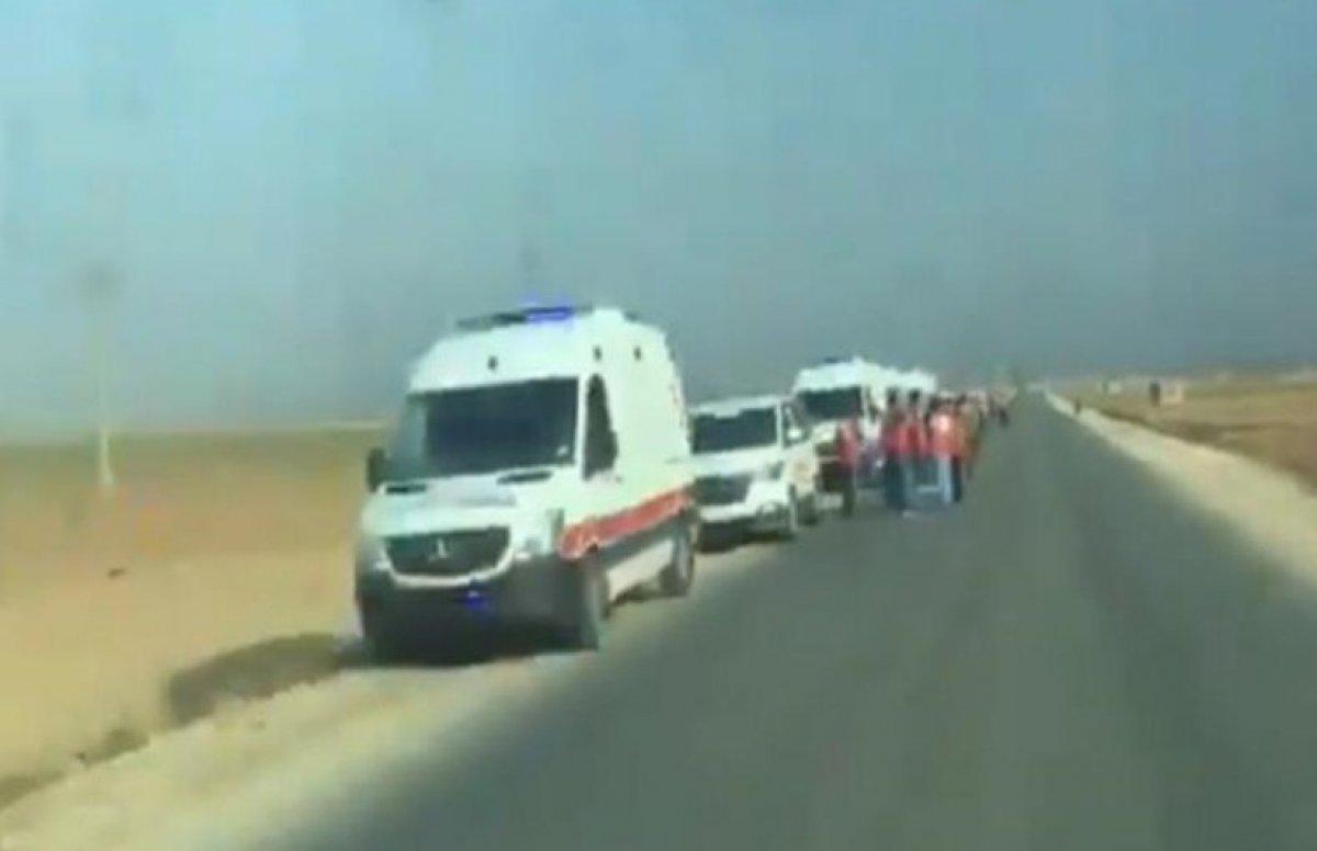 YPG'li teröristlerin çıkışı yakından takip ediliyor