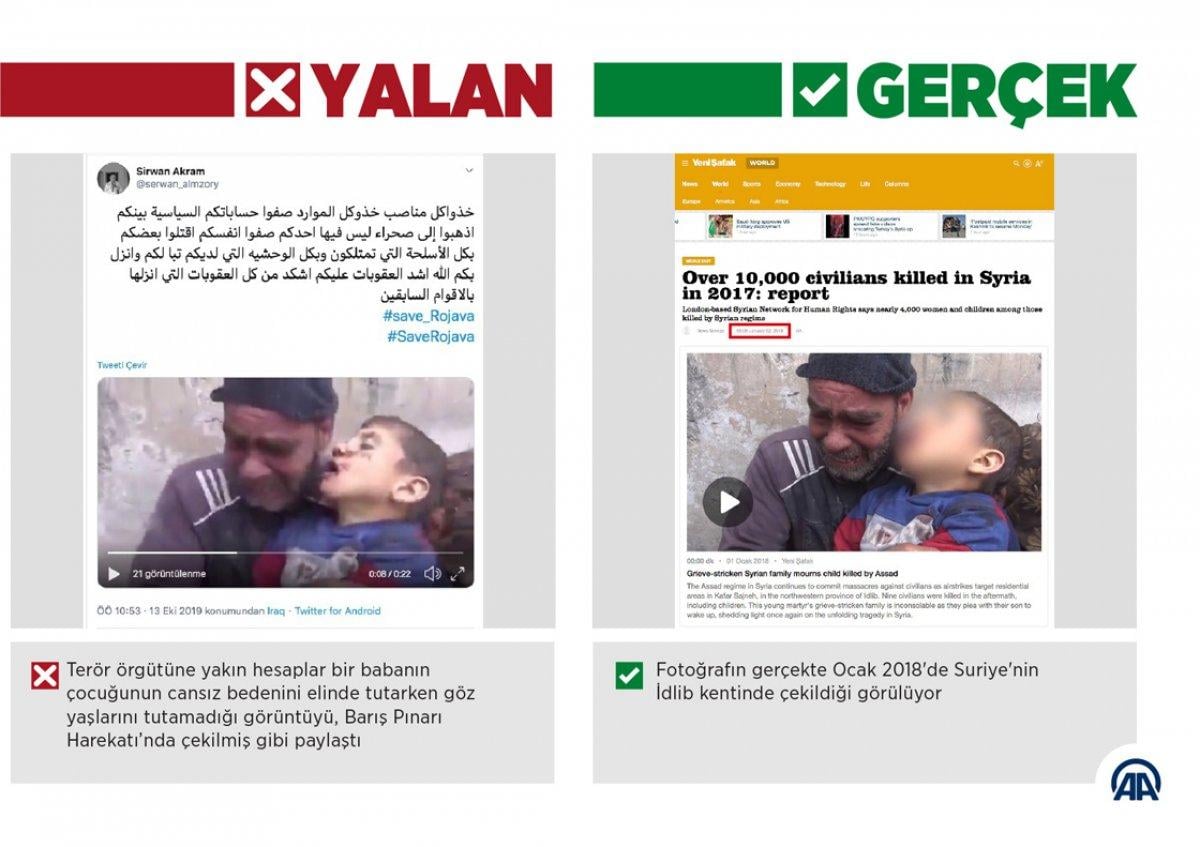 PKK/YPG'lilerin yalanları