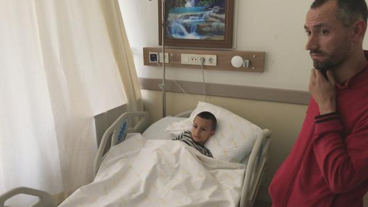 Küçükçekmece'de pitbull küçük çocuğa saldırdı