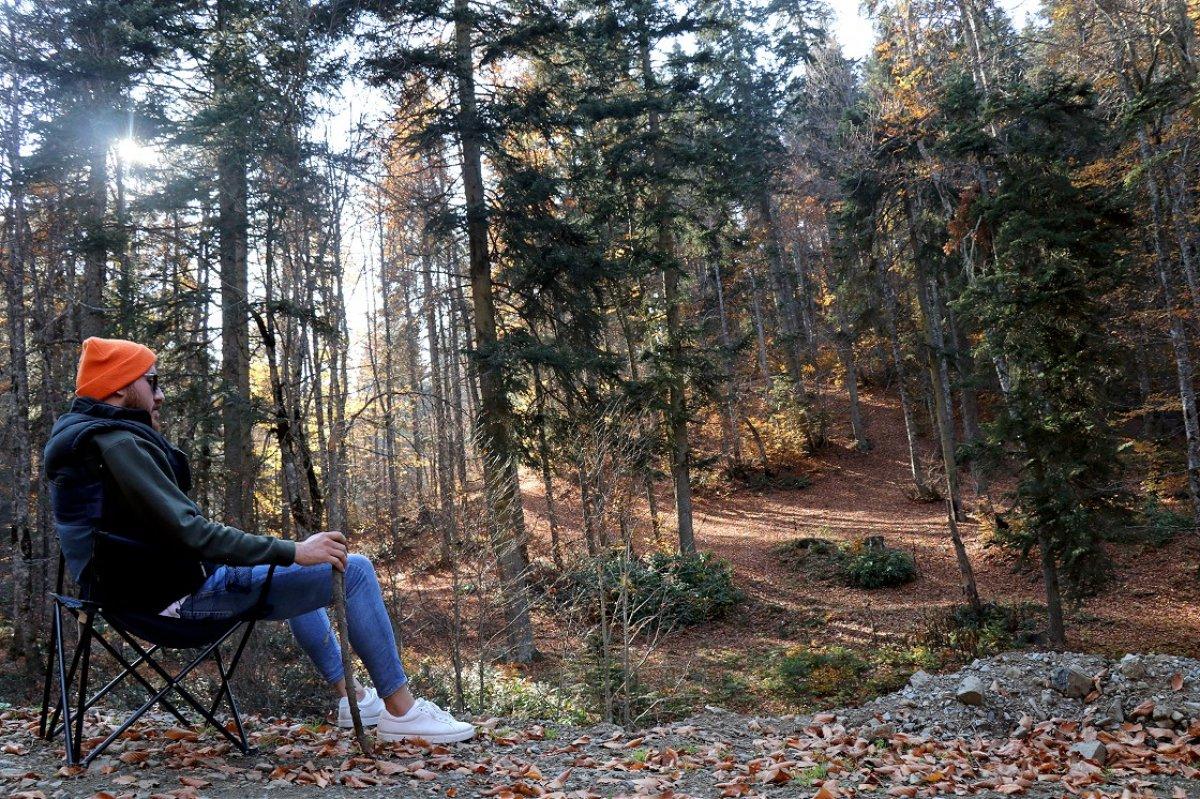 Düzce'nin doğal güzelliği turist çekiyor