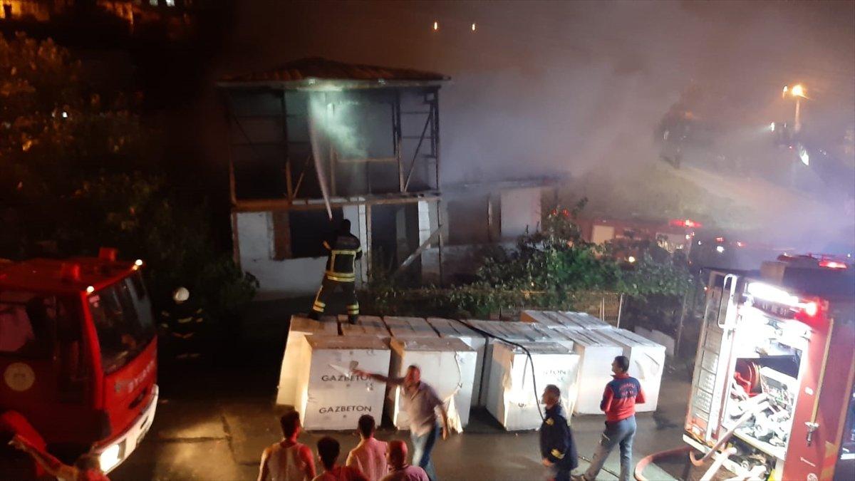 Gebze'de kayınpeder, gelininin evini ateşe verdi