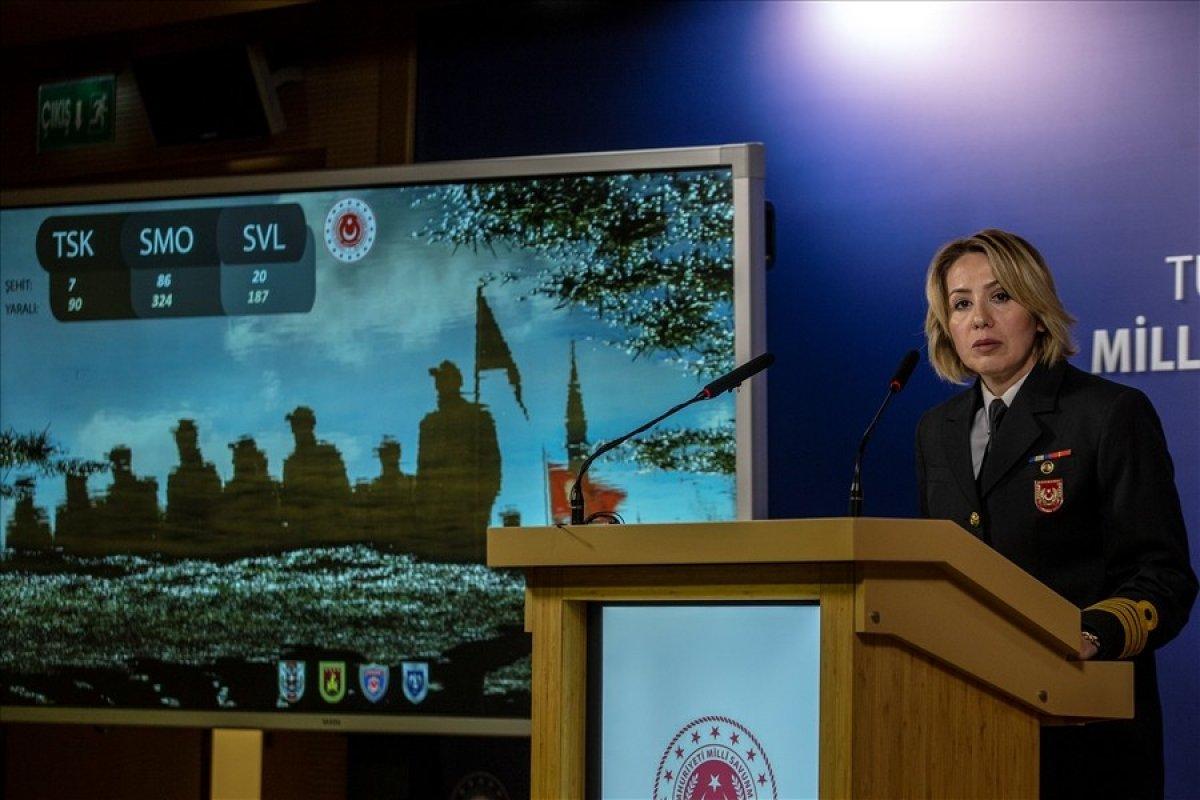 MSB'den Barış Pınarı Harekatı'na ilişkin açıklama