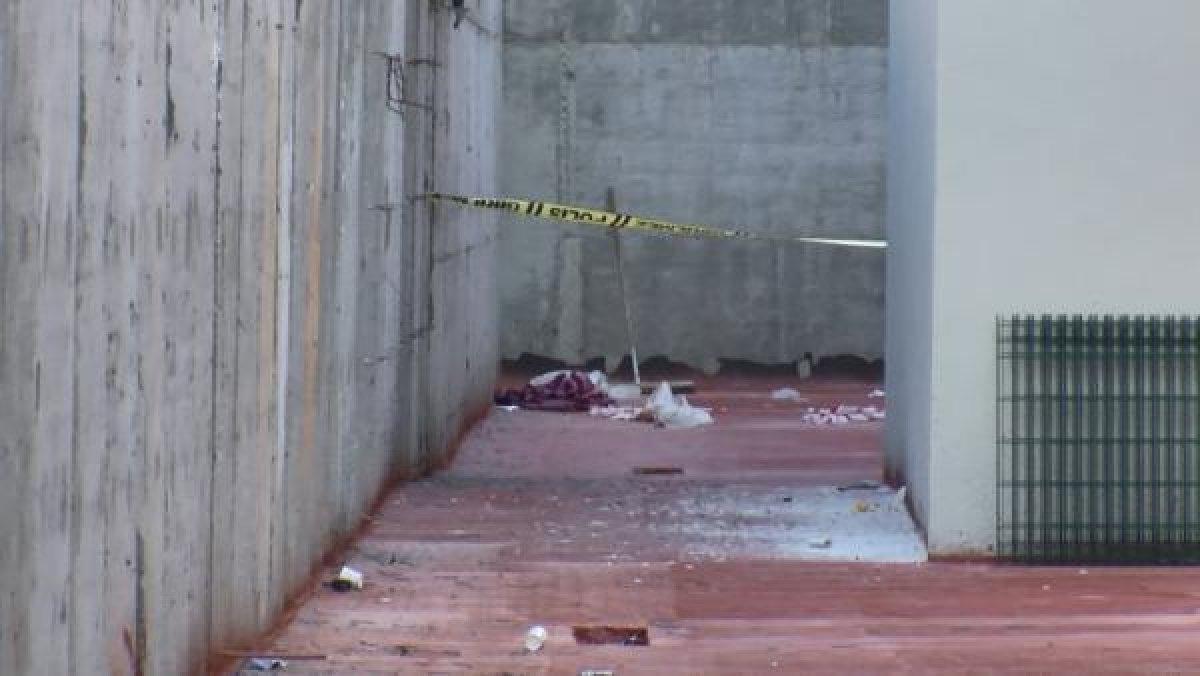 Avcılar'da bir kadın kapalı semt pazarında 3 metreden düştü