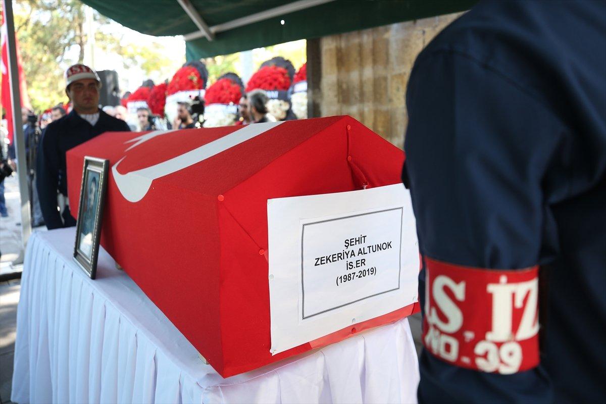 Şehit Altunok, Kayseri'de toprağa verildi
