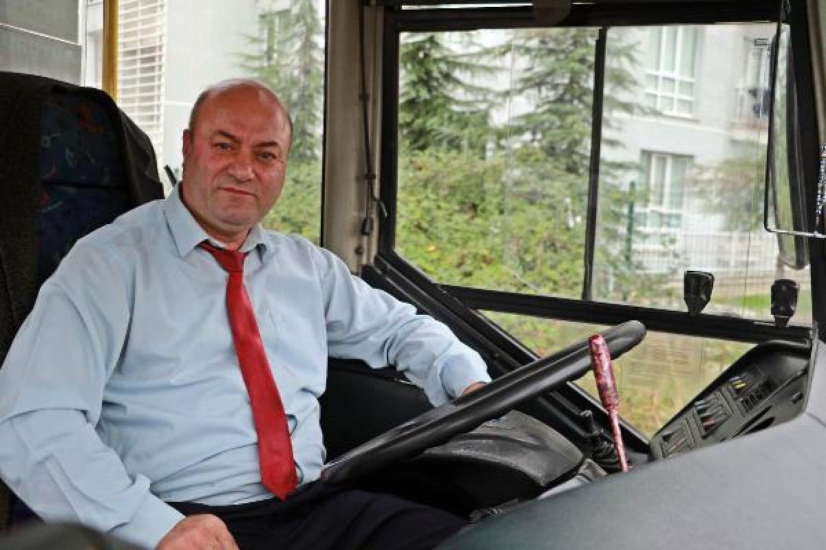 Samsun'da otobüs şoförü yolcuyu hastaneye yetiştirdi