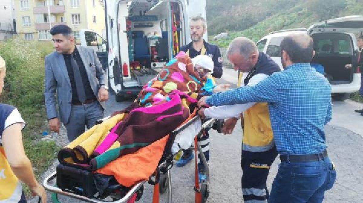 Zonguldak'ta yaşlı kadını, bakıcısı darbetti