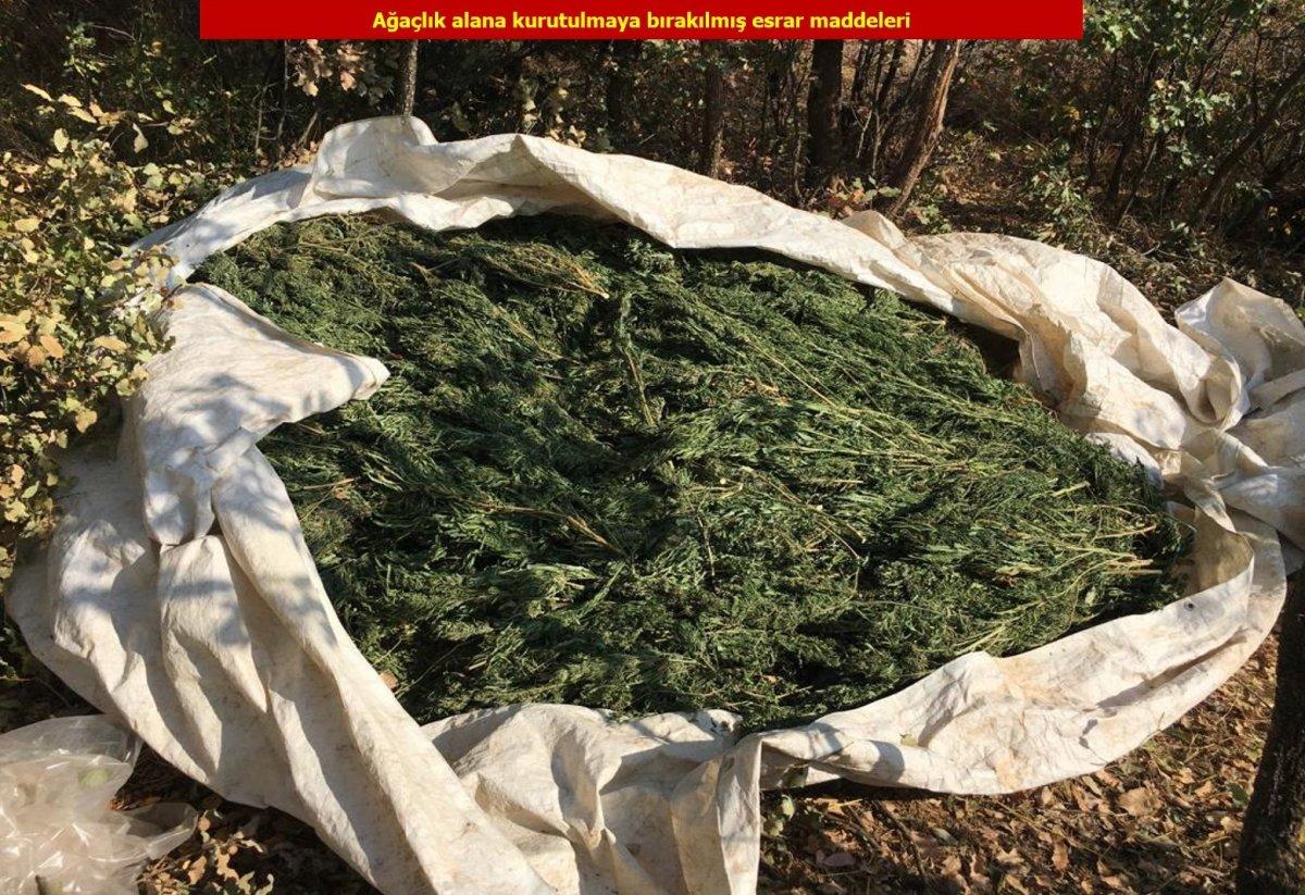 Diyarbakır'da 4 ton esrar ele geçirildi