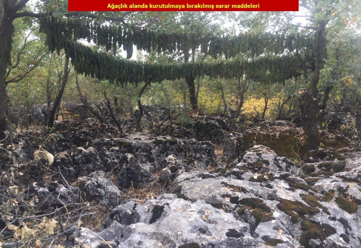 Diyarbakır'da 4 ton esrar ele geçirildi