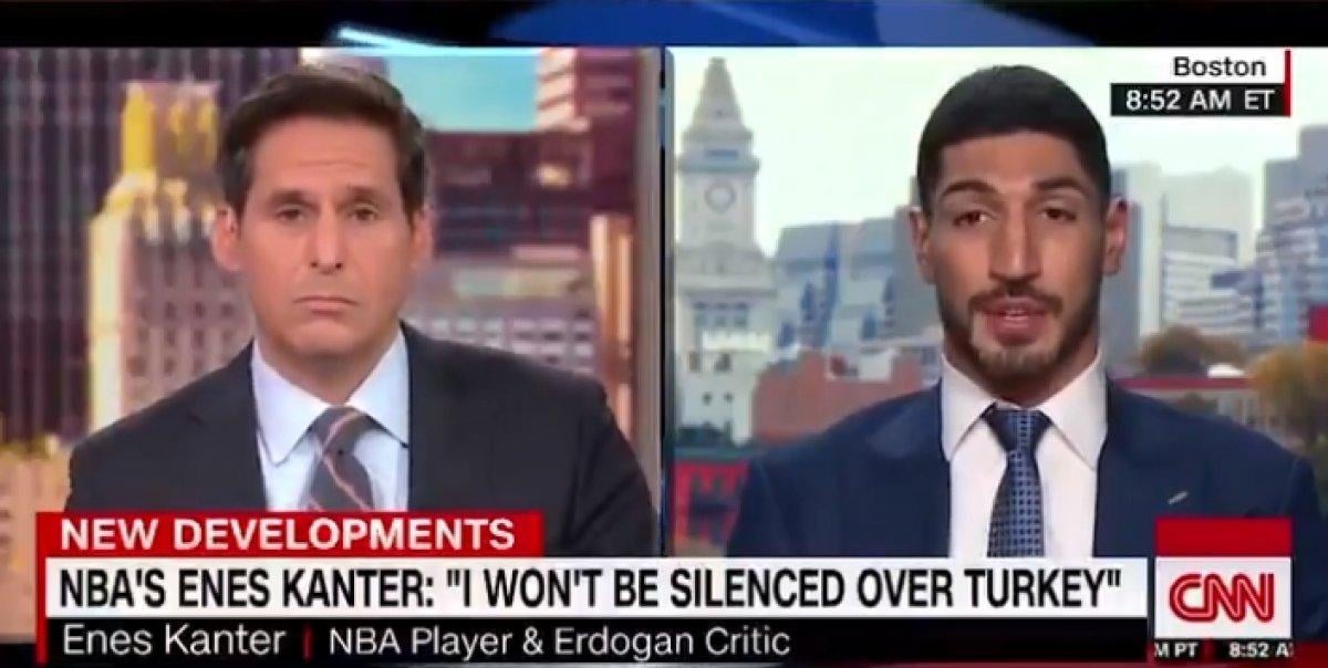 FETÖ'cü Enes Kanter'den Suriye iftiraları