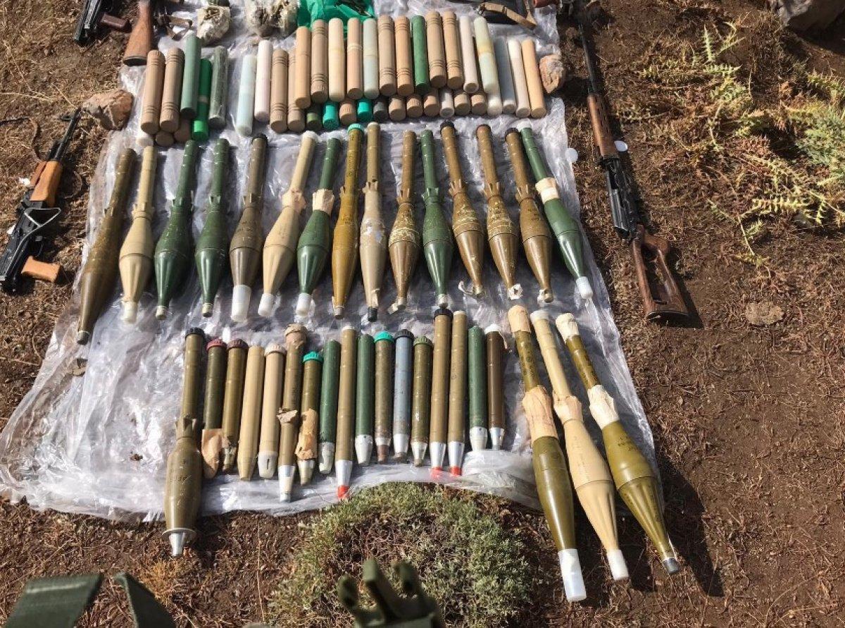 Kıran Operasyonu'nda terör örgütüne ait sığınak bulundu