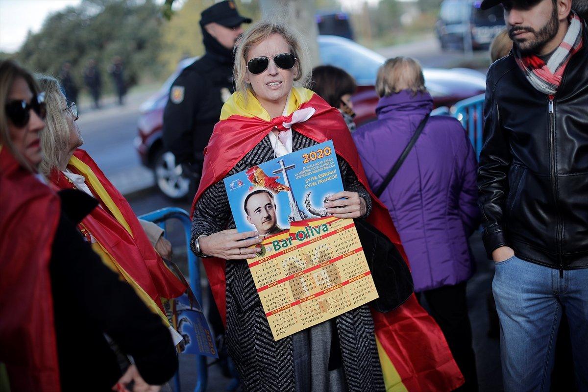 İspanya'da diktatör Franco'nun mezarı nakledildi