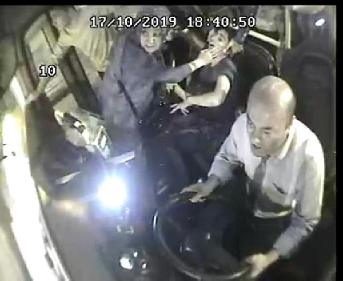 Samsun'da otobüs şoförü yolcuyu hastaneye yetiştirdi