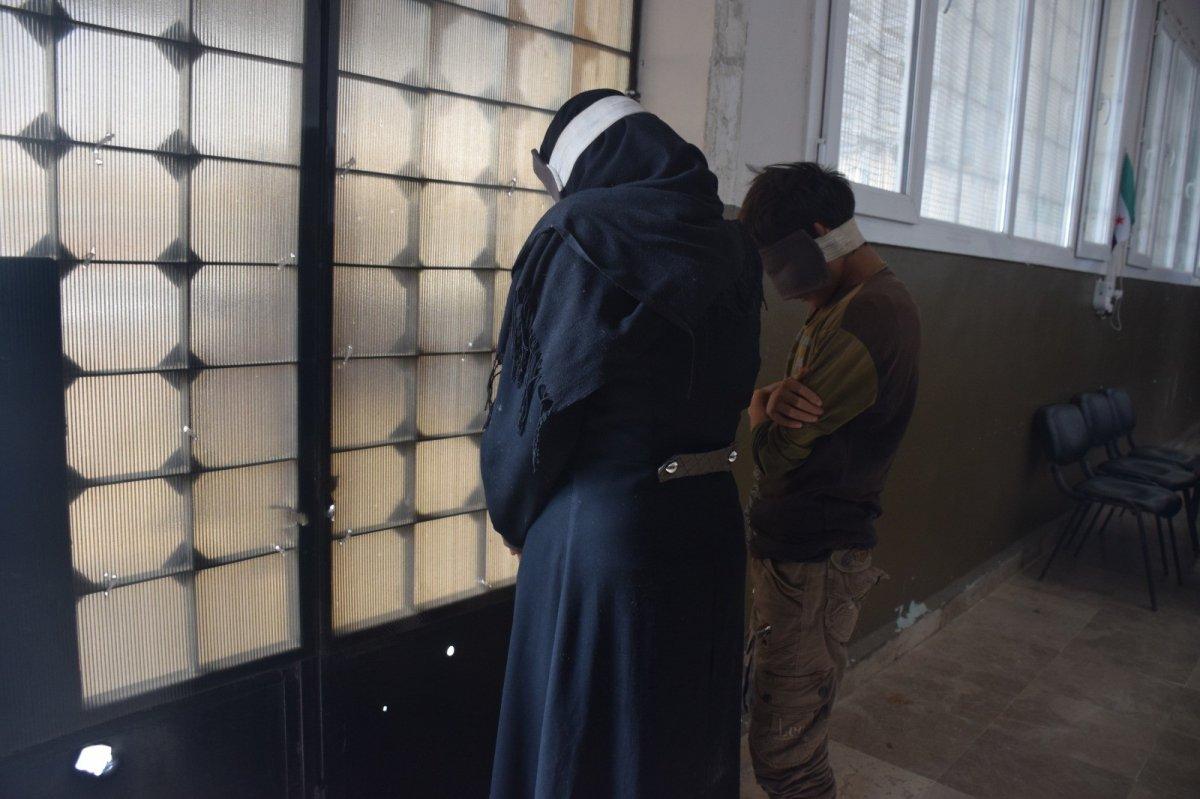 Azez'e bomba taşıyan 2 kişi yakalandı