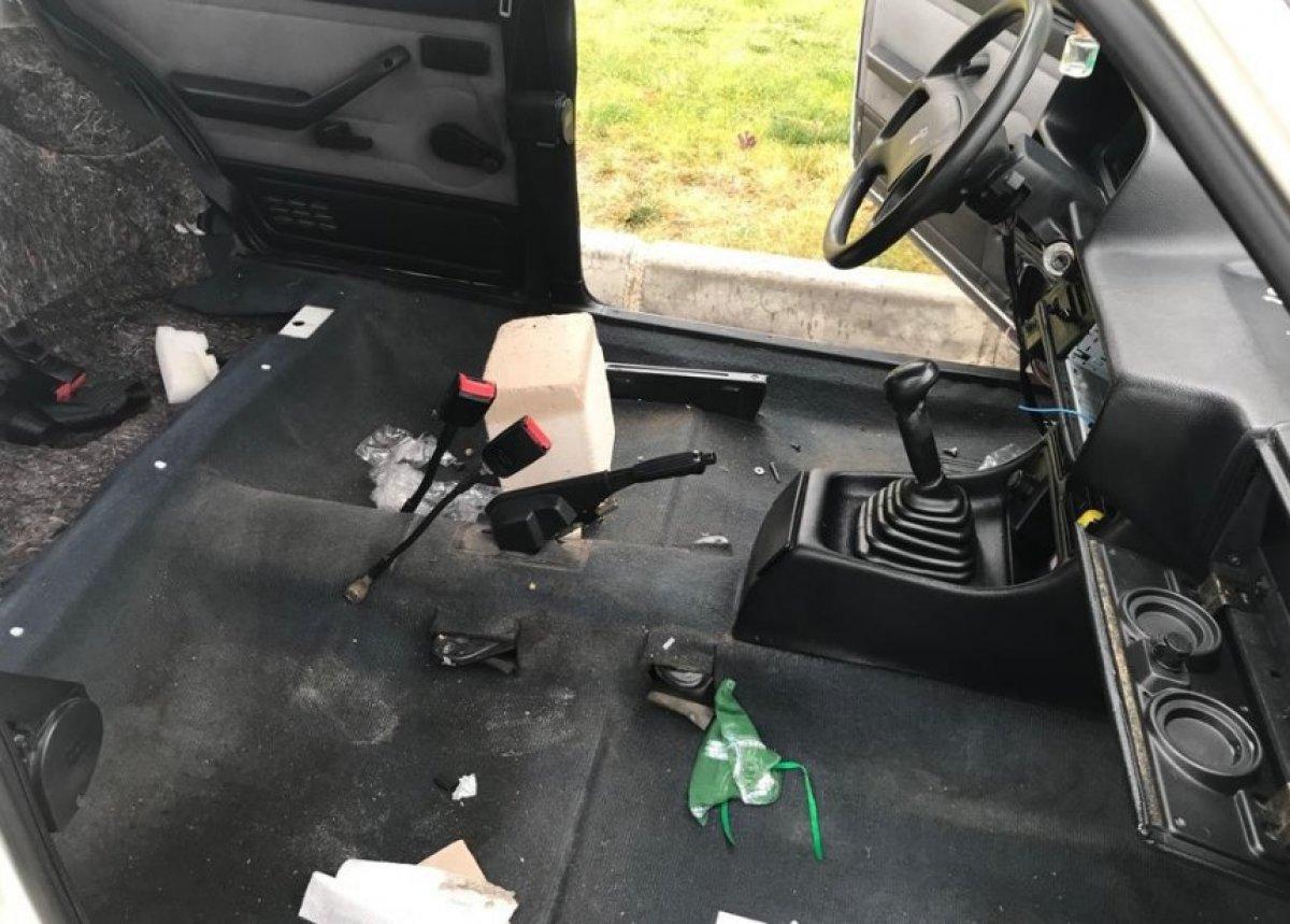 Hırsızlık çetesini dövme yakalattı