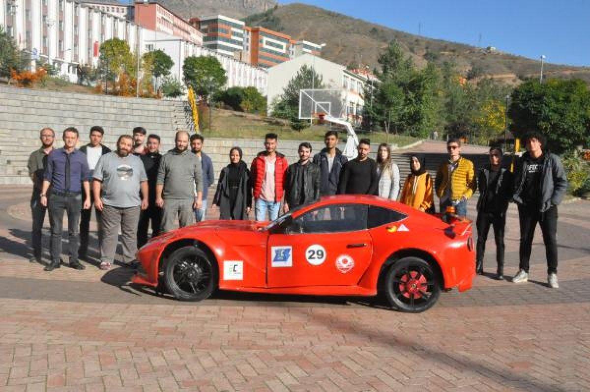 Gümüşhane Üniversitesi'nden yüzde 95'i yerli otomobil