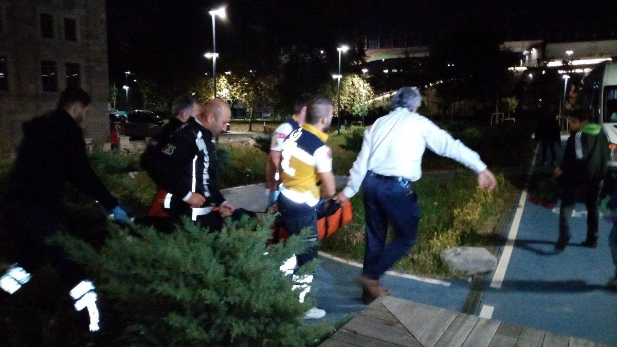 Haliç'te denize düşen şahıs kurtarıldı