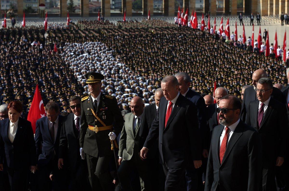 29 Ekim'de devlet erkânı Anıtkabir'de