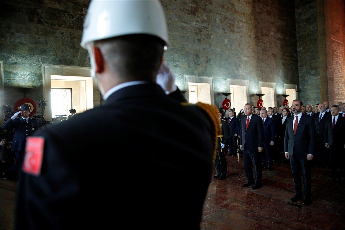 29 Ekim'de devlet erkânı Anıtkabir'de