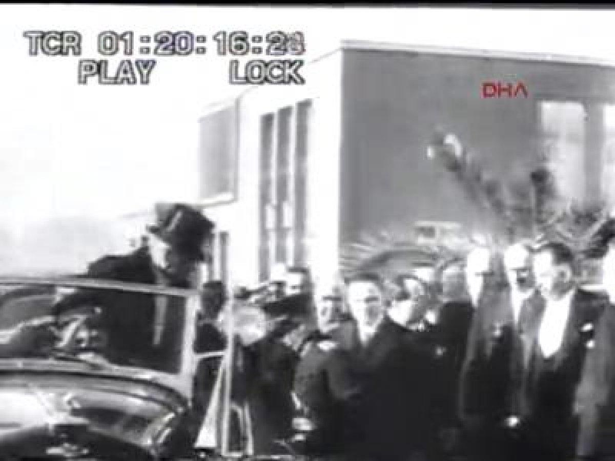 Atatürk'ün 29 Ekim kutlamalarındaki görüntüleri