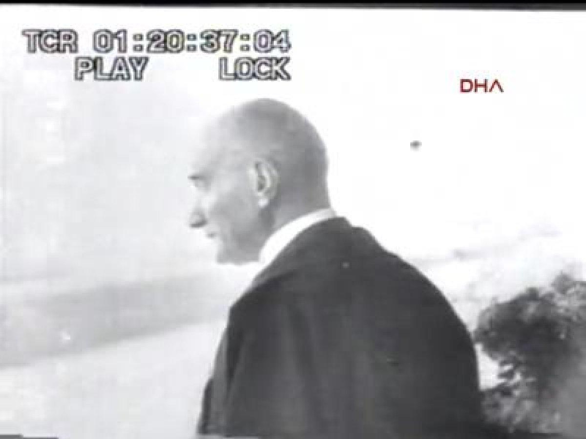 Atatürk'ün 29 Ekim kutlamalarındaki görüntüleri