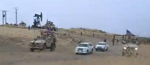 ABD askerleri petrol nöbetinde