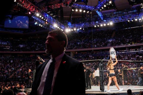 Trump, kafes dövüşü izledi