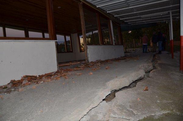 Ordu'da heyelan meydana geldi