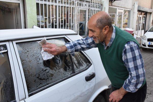 Kars'ta dondurucu soğuklar başladı