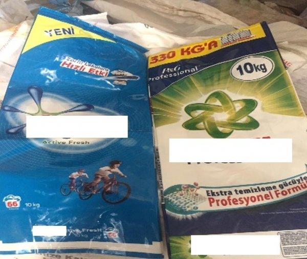 Adana'da 22 ton sahte deterjan ele geçirildi