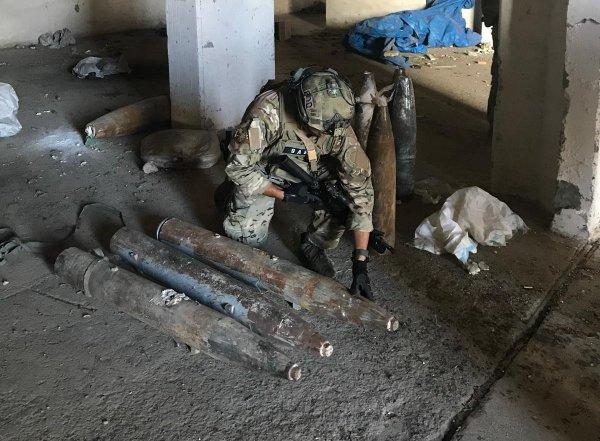 MSB: YPG'ye ait mühimmat imha edildi